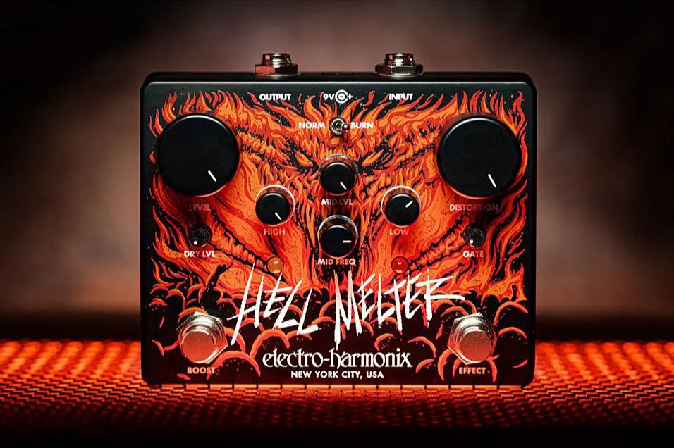 Electro Harmonix Hell Melter Pedal Distorsión 16