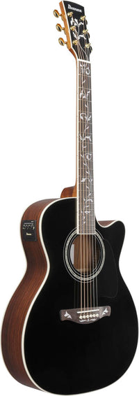 Ibanez AC391RCE BKH Guitarra Electroacústica Gran Concierto Natural con Tapa Negra 2