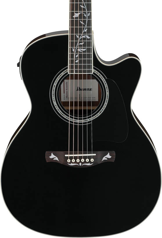 Ibanez AC391RCE BKH Guitarra Electroacústica Gran Concierto Natural con Tapa Negra 4