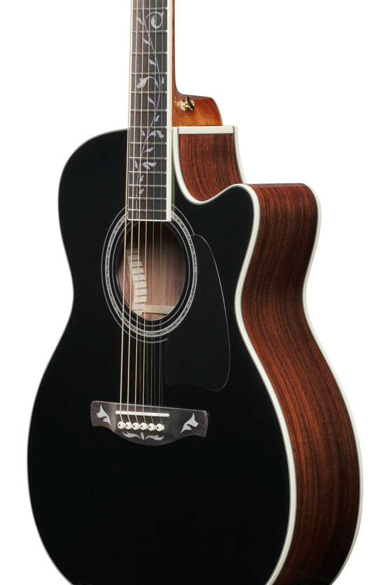 Ibanez AC391RCE BKH Guitarra Electroacústica Gran Concierto Natural con Tapa Negra 6