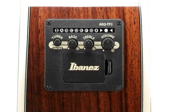 Ibanez AC391RCE BKH Guitarra Electroacústica Gran Concierto Natural con Tapa Negra 10