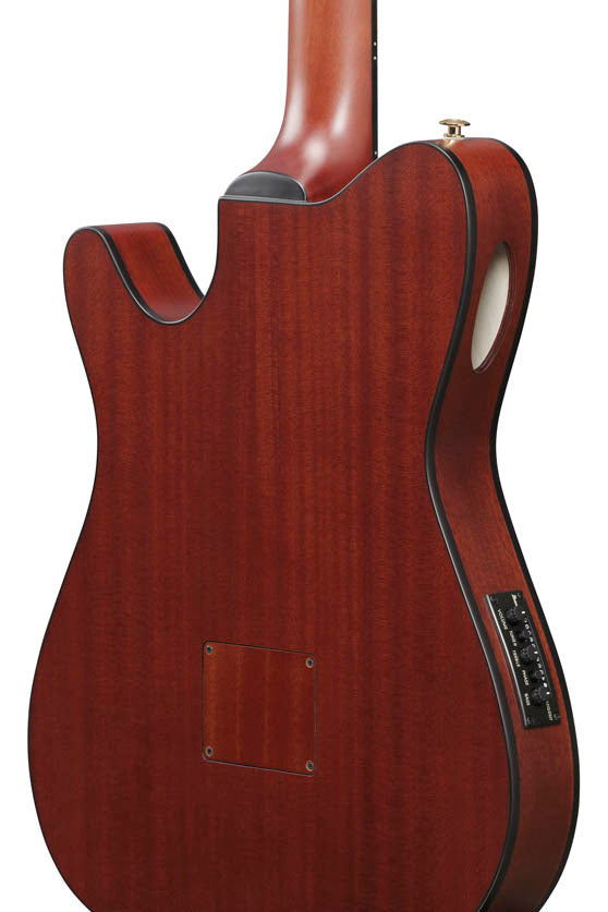 Ibanez FRH20QMN TCL Guitarra Española Electrificada Tobacco Burst 7