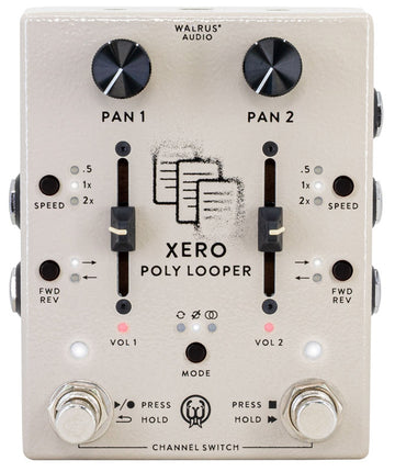 Walrus Xero Polylooper CR Pedal Looper Estéreo Cream 1