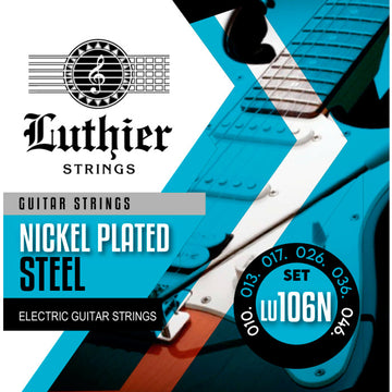 Luthier LU-106N Juego Cuerdas Guitarra Eléctrica 10-46 1