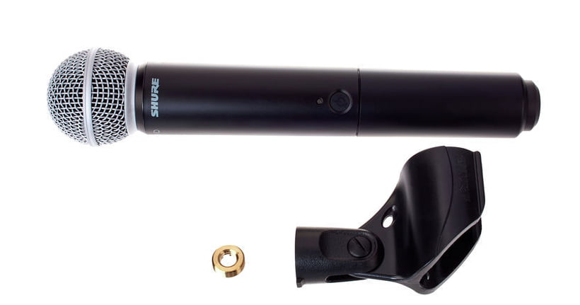 Shure BLX2/SM58 Micrófono Transmisor de Mano Blx SM58 7