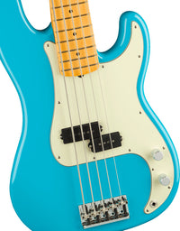 Fender American Professional II Precision Bass V MN Bajo Eléctrico 5 Cuerdas Miami Blue 4