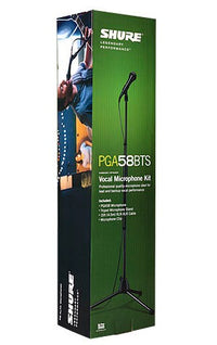 Shure PGA58BTS Micrófono Vocal + Accesorios y Soporte 3