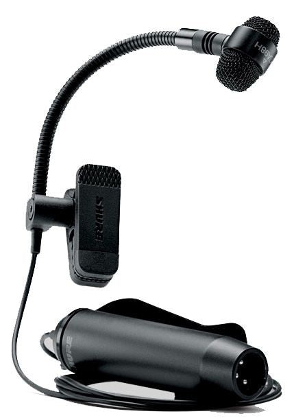 Shure PGA98H-XLR Micrófono Condensador con Clip Instrumento 1