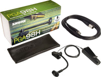 Shure PGA98H-XLR Micrófono Condensador con Clip Instrumento 7