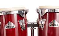 Jinbao MCBC400RD Congas Rojas con Soporte 3