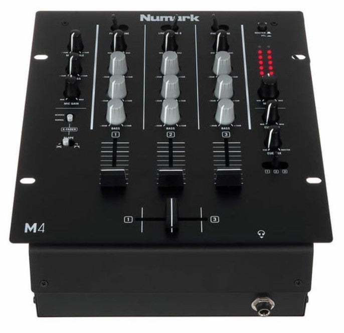 Numark M4 Black Mesa de Mezclas DJ 3 Canales 3