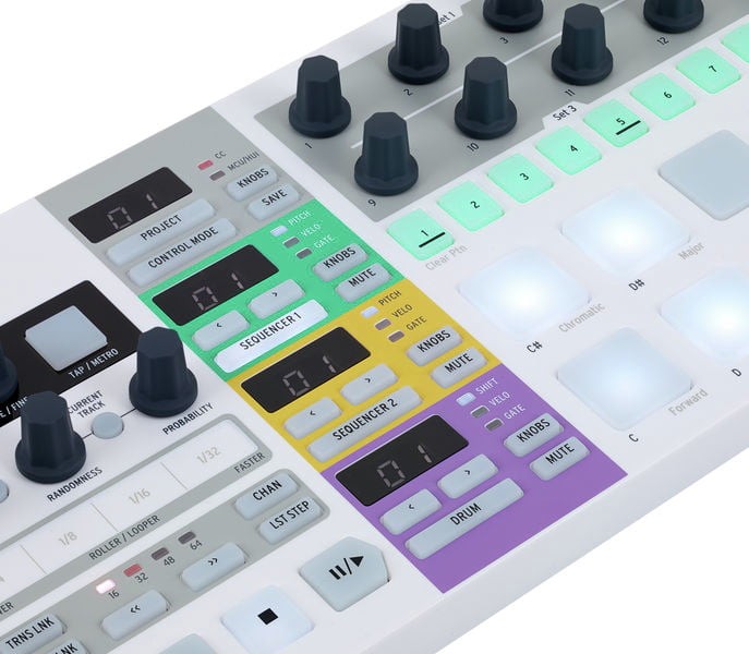 Arturia Beatstep Pro Controlador Secuenciador 7