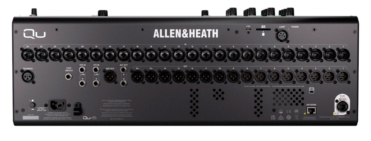 ALLEN & HEATH QU6 Mesa de Mezclas Digital 24 Canales 2