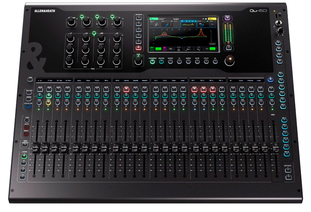 ALLEN & HEATH QU6D Dante Mesa de Mezclas Digital 24 Canales 1