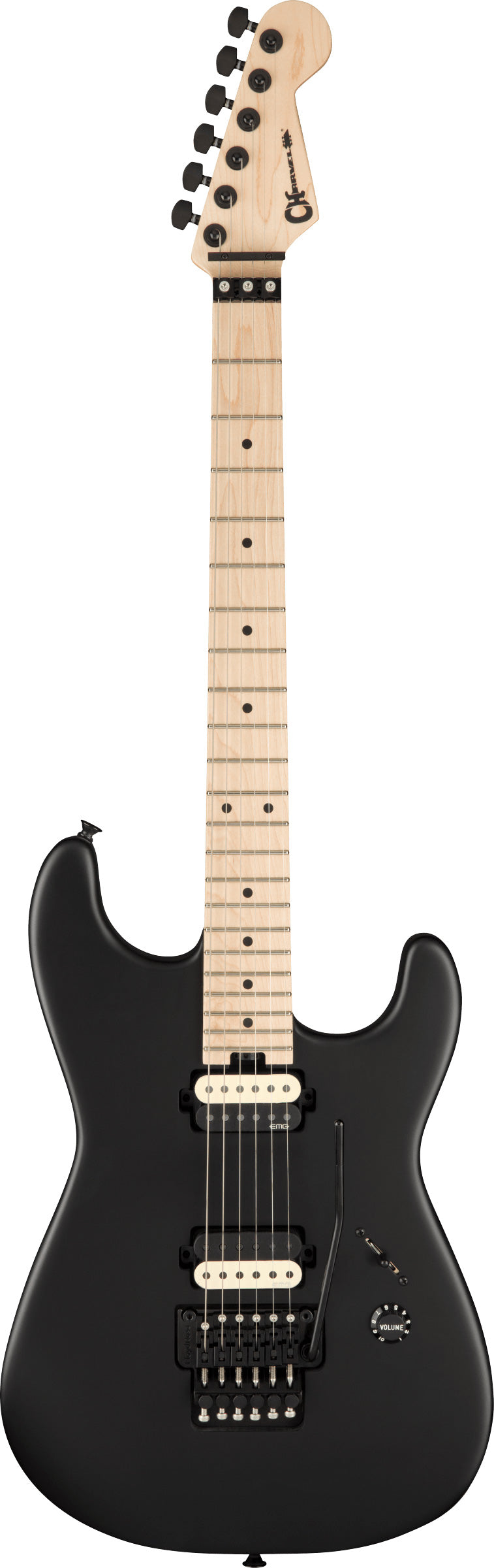 Charvel Jim Root Signature PRO MOD San Dimas Style 1 HH FR MN Guitarra Eléctrica Satin Black 1