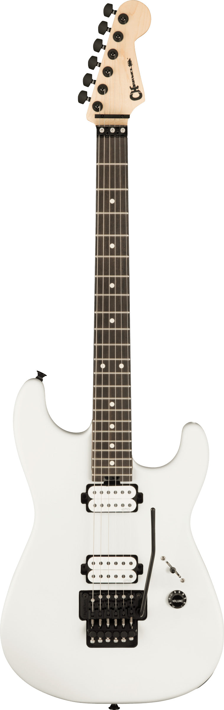 Charvel Jim Root Signature PRO MOD San Dimas Style 1 HH FR EB Guitarra Eléctrica Satin White 1