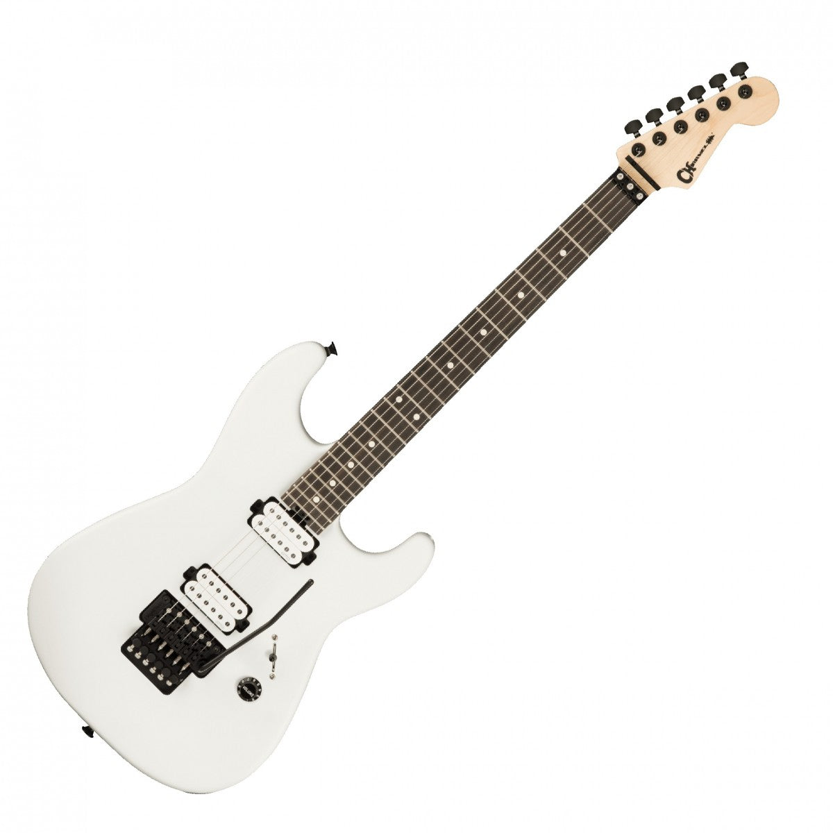 Charvel Jim Root Signature PRO MOD San Dimas Style 1 HH FR EB Guitarra Eléctrica Satin White 7