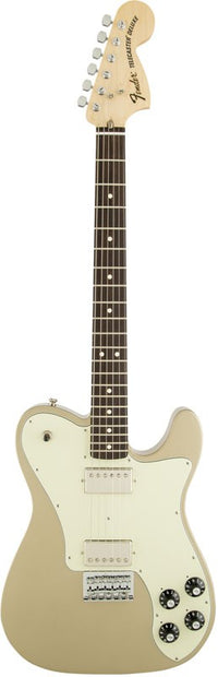 Fender Chris Shiflett Telecaster Deluxe RW Guitarra Eléctrica Shoreline Gold 1