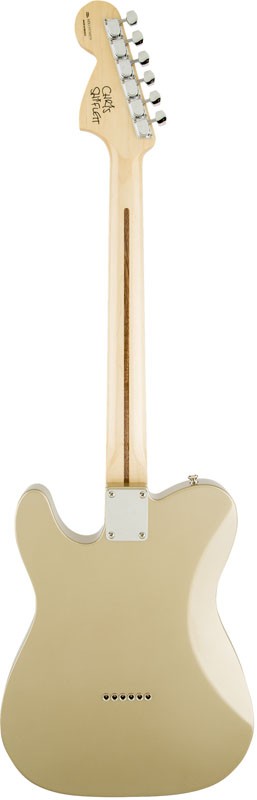 Fender Chris Shiflett Telecaster Deluxe RW Guitarra Eléctrica Shoreline Gold 2