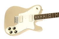 Fender Chris Shiflett Telecaster Deluxe RW Guitarra Eléctrica Shoreline Gold 3