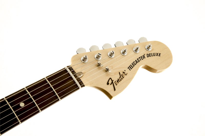 Fender Chris Shiflett Telecaster Deluxe RW Guitarra Eléctrica Shoreline Gold 6