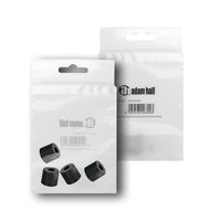 Adam Hall 4913M4AH Pack de 4 Pies de Goma de 38X33mm 2