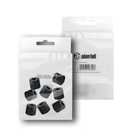 Adam Hall 4913M8AH Pack de 8 Pies de Goma de 38X33mm 2