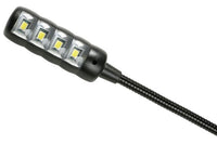 Adam Hall SLED1ULTRAXLR3 Lámpara Gooseneck de 4 Leds Cob con Conector XLR 4