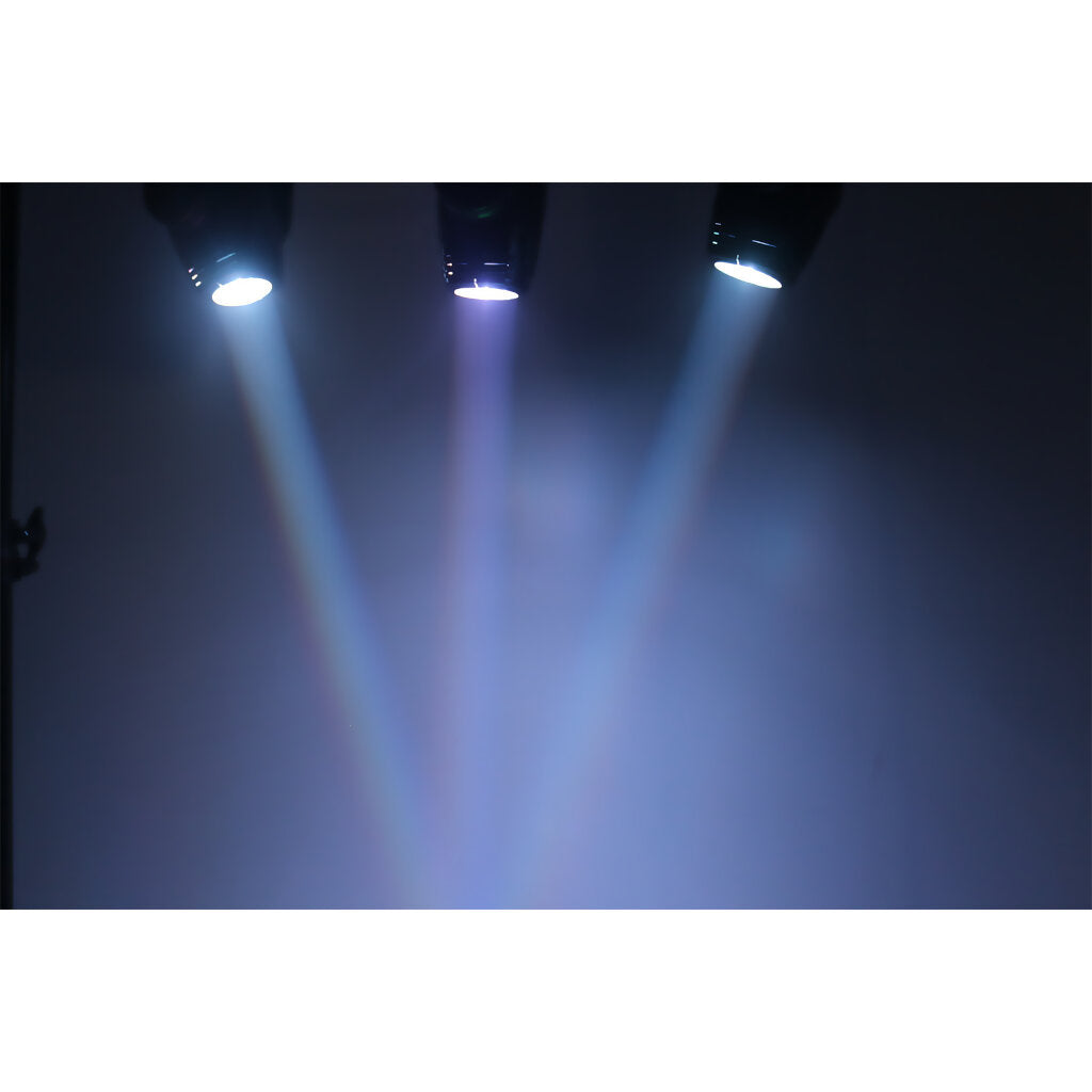 Ibiza Light LMH250 RC Cabeza Móvil Beam de Led RGBW 10W DMX con Mando a Distancia 4