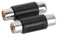 Adam Hall K4ATRF2RF2 Adaptador Doble 2 X RCA Hembra a 2 X RCA Hembra 3