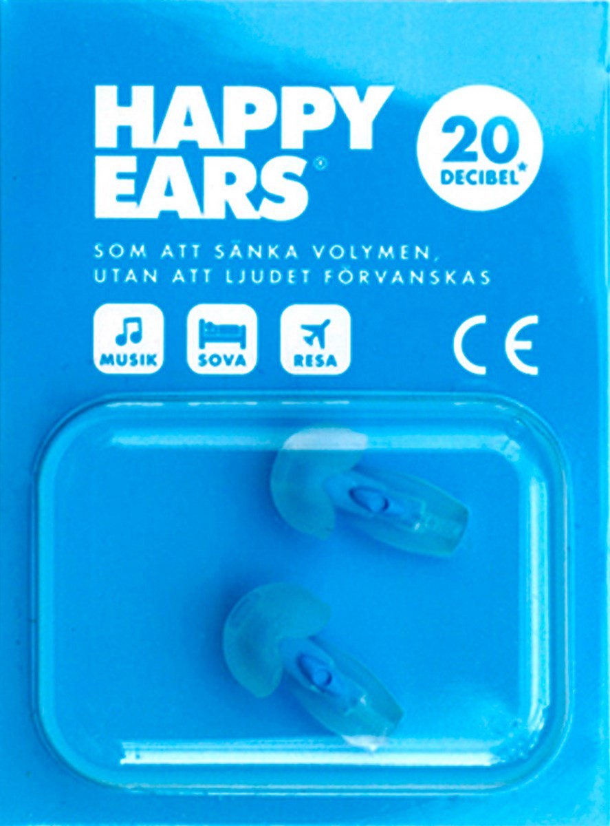 Happy Ears Azul Tapones para Oídos 1