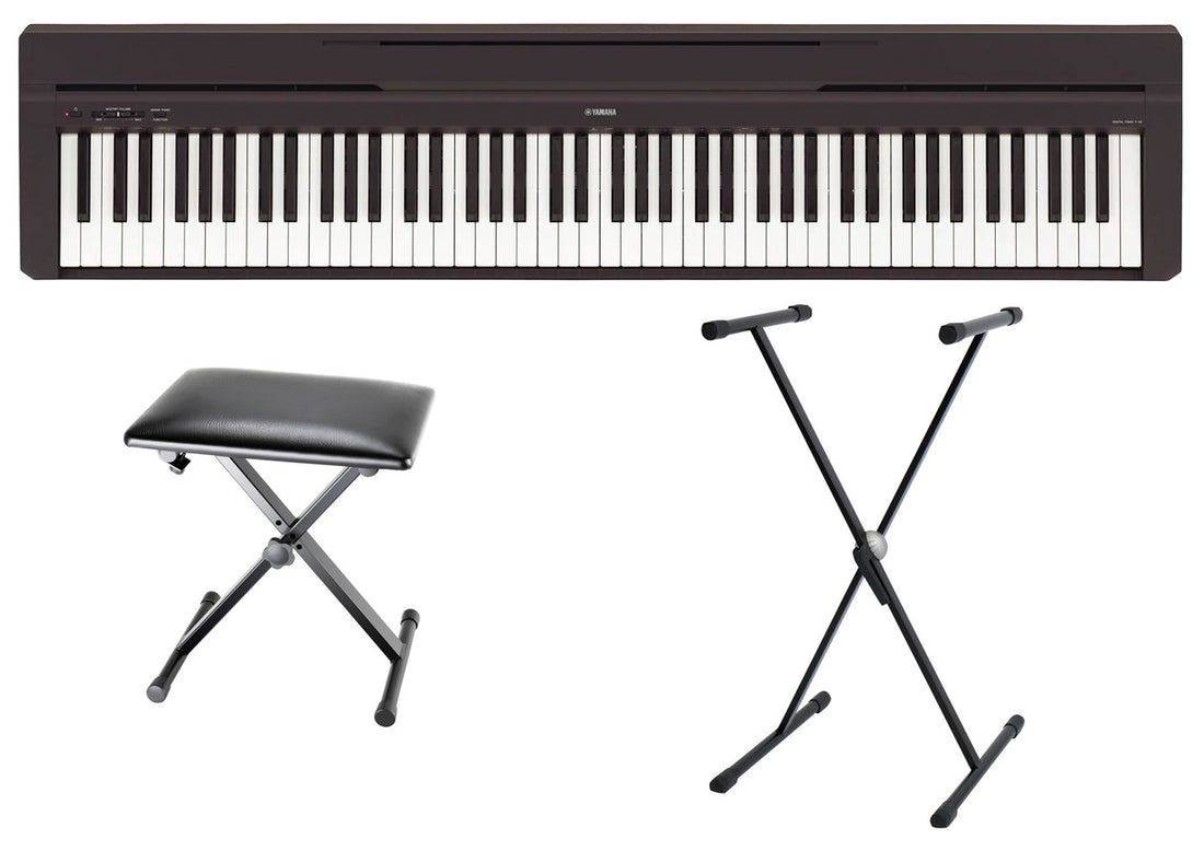 Yamaha -Pack- P45B Piano Digital + Soporte Tijera y Banqueta 1