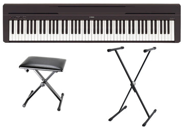 Yamaha -Pack- P45B Piano Digital + Soporte Tijera y Banqueta 1