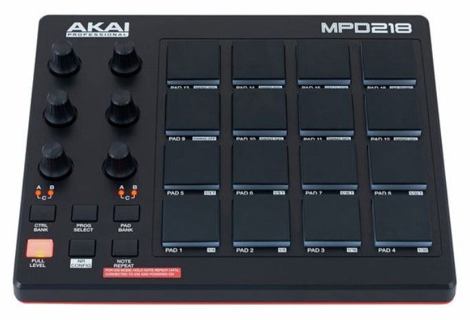 AKAI MPD218 Controlador USB Midi 16 Pads 3