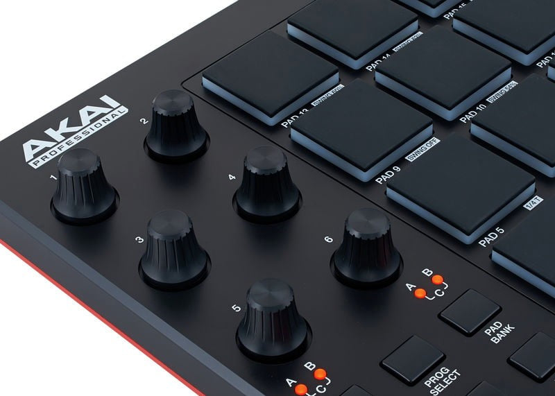 AKAI MPD218 Controlador USB Midi 16 Pads 9