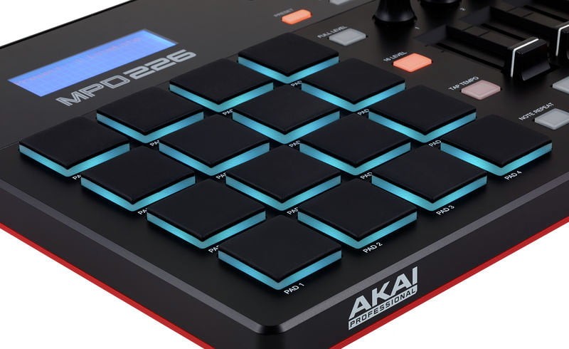 AKAI MPD226 Controlador USB Midi 16 Pads 6