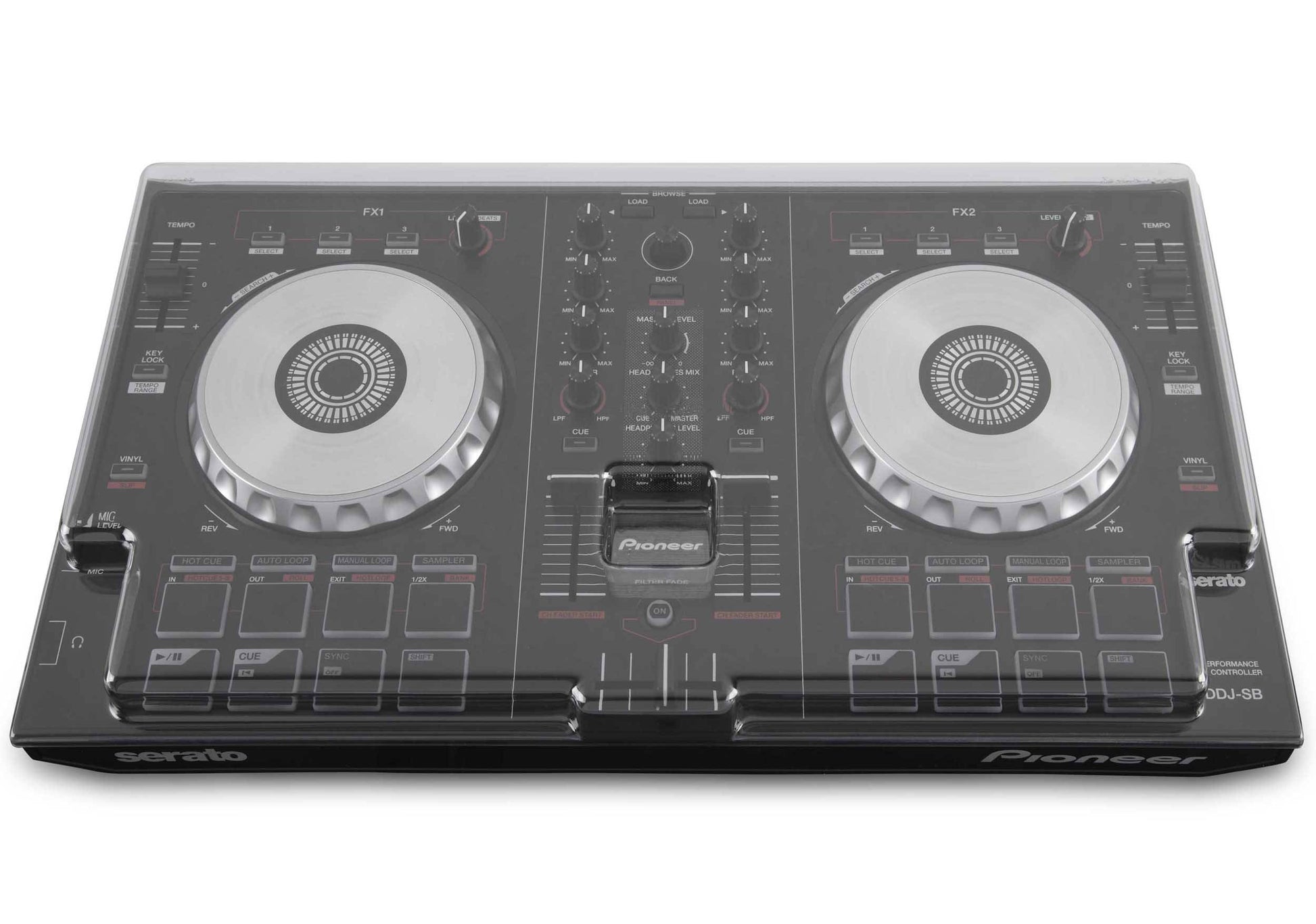 Decksaver DS-LE-PC-DDJ SB Pioneer DJ Tapa Protectora. 2