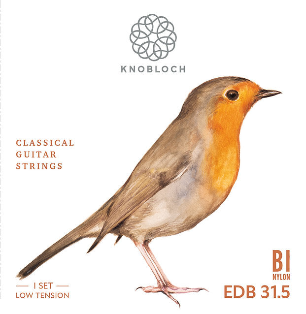 Knobloch EDB13.5 Erithacus BI Nylon Juego de Cuerdas Guitarra Española Tensión Baja 1