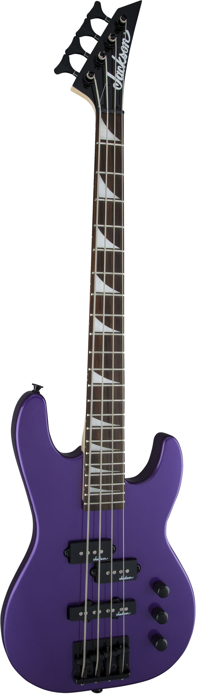 Jackson JS Concert Bass Minion JS1X AM Guitarra Eléctrica Pavo Purple 2