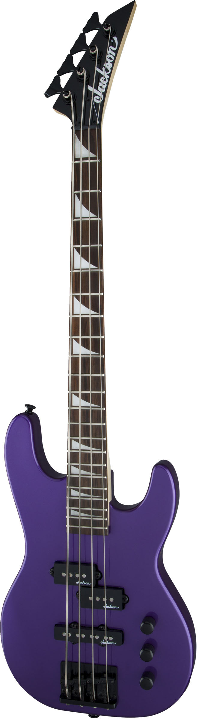 Jackson JS Concert Bass Minion JS1X AM Guitarra Eléctrica Pavo Purple 3