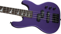 Jackson JS Concert Bass Minion JS1X AM Guitarra Eléctrica Pavo Purple 7