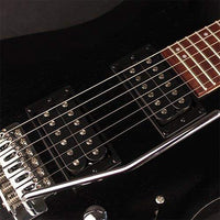 Cort X100 OPBK Guitarra Eléctrica Open Pore Black 5