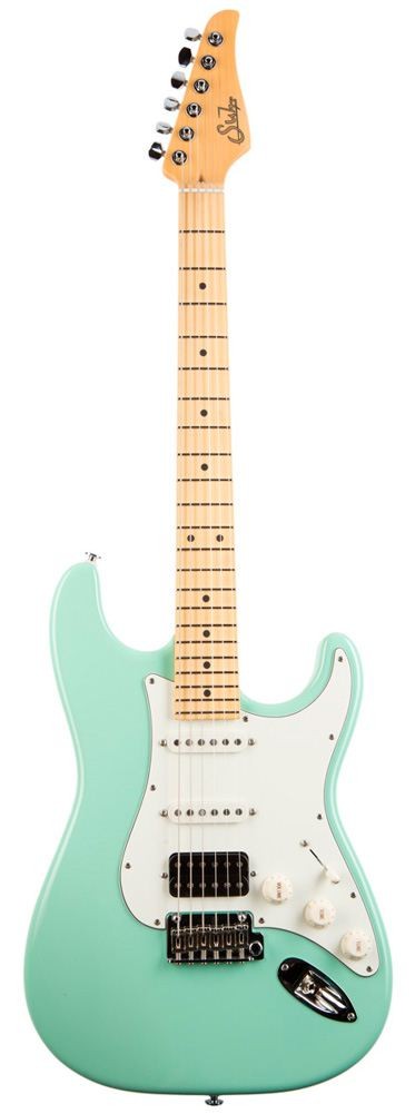 Suhr Classic S HSS MN Guitarra Eléctrica Surf Green 1