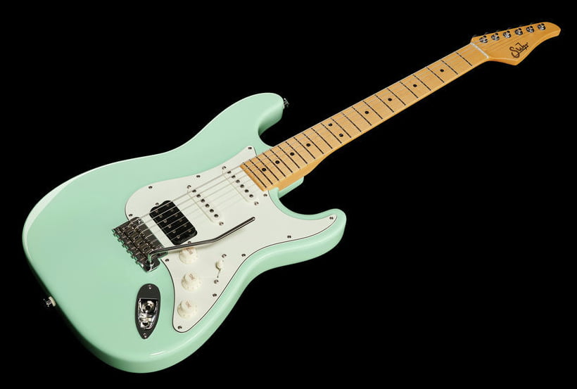 Suhr Classic S HSS MN Guitarra Eléctrica Surf Green 11