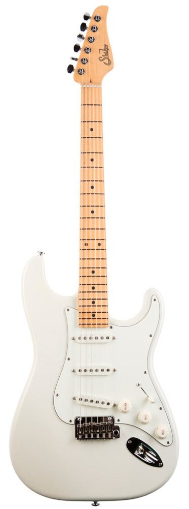 Suhr Classic S MN OW Guitarra Eléctrica Olympic White 1