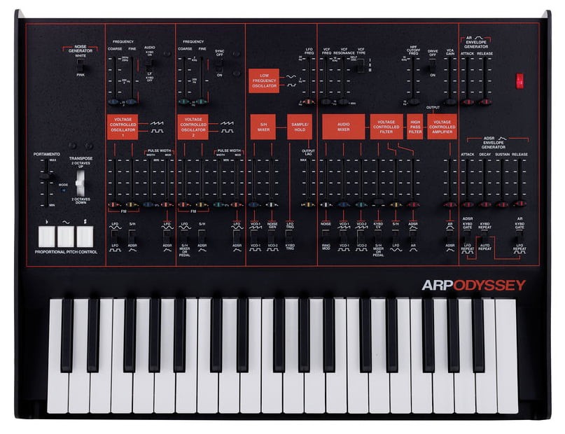 Korg Arp Odyssey Teclado Sintetizador 1