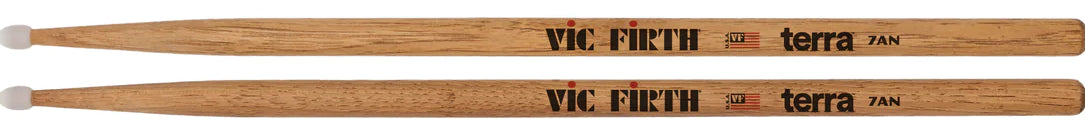 Vic Firth 7ATN American Classic Terra Baquetas Batería Punta de Nylon 1