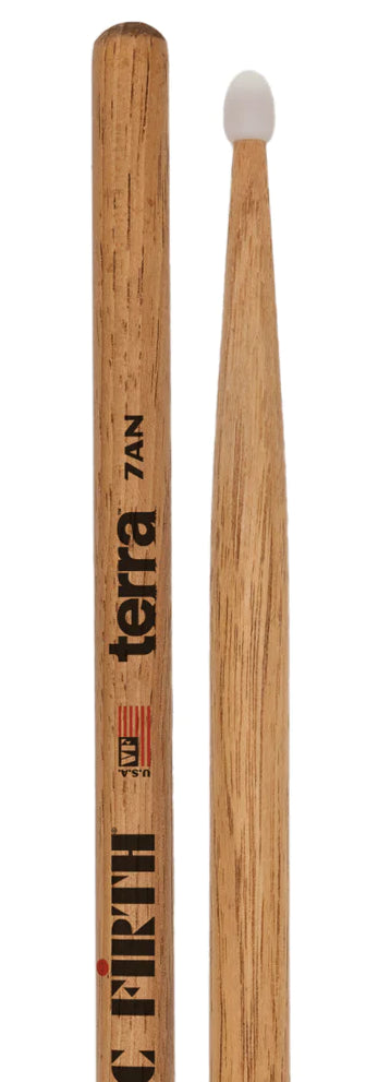 Vic Firth 7ATN American Classic Terra Baquetas Batería Punta de Nylon 2