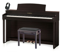 Kawai -Pack- CN301 RW Piano Digital Negro + Banqueta y Auriculares 1