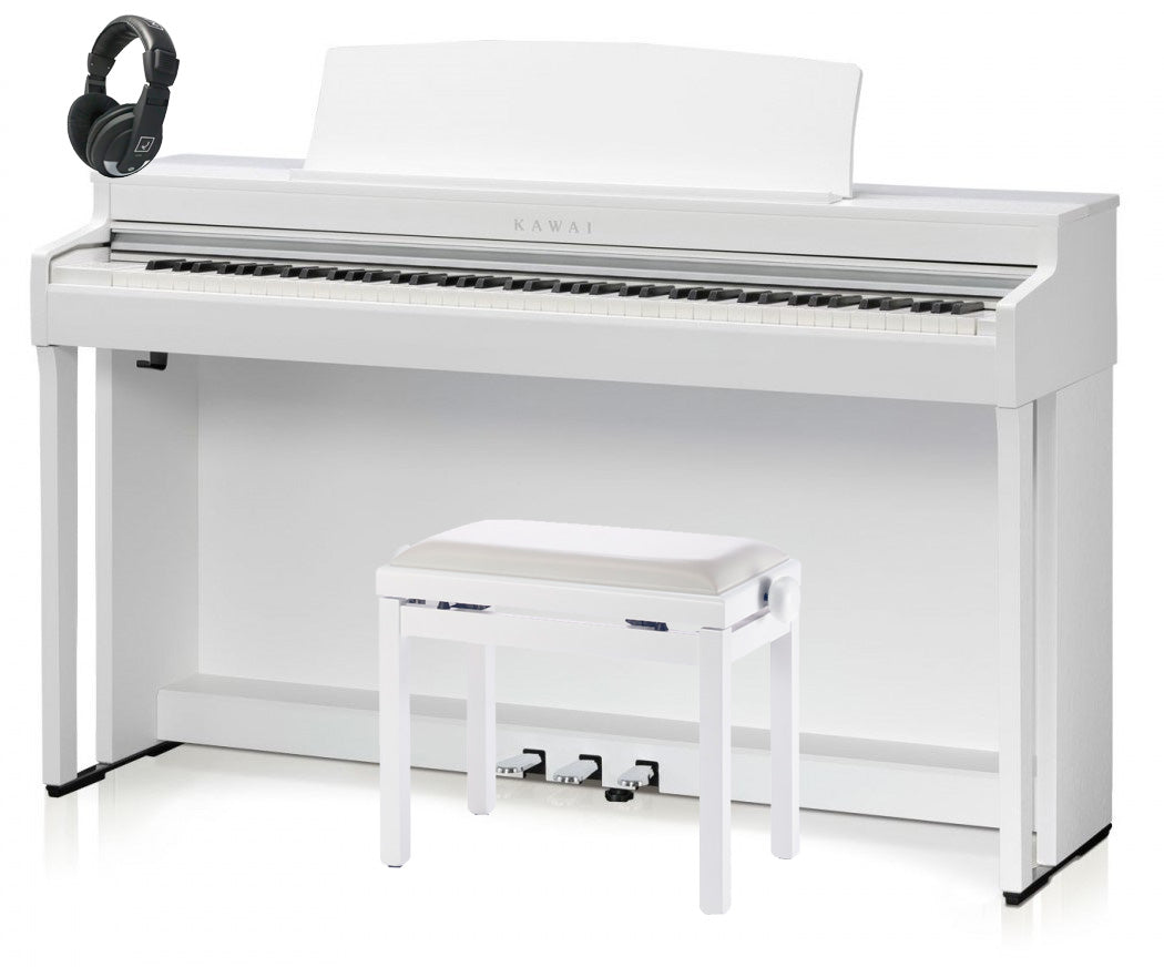 Kawai -Pack- CN301 WH Piano Digital Negro + Banqueta y Auriculares 1